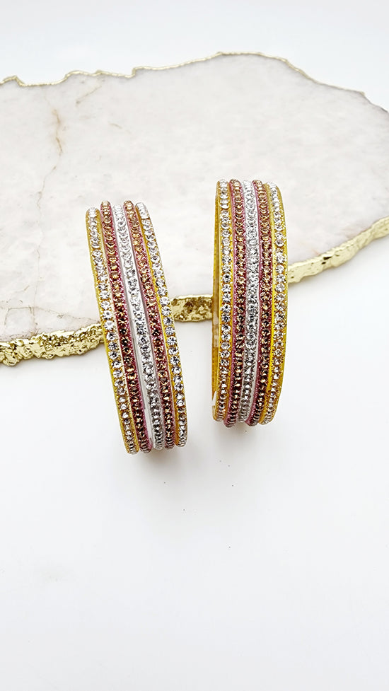 Prianka Glass Bangle Set