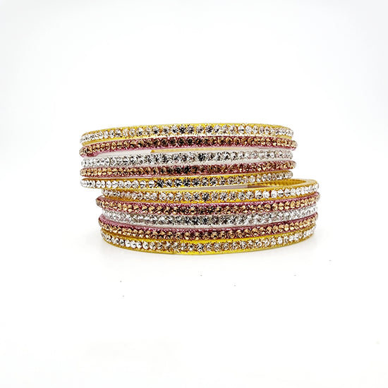 Prianka Glass Bangle Set