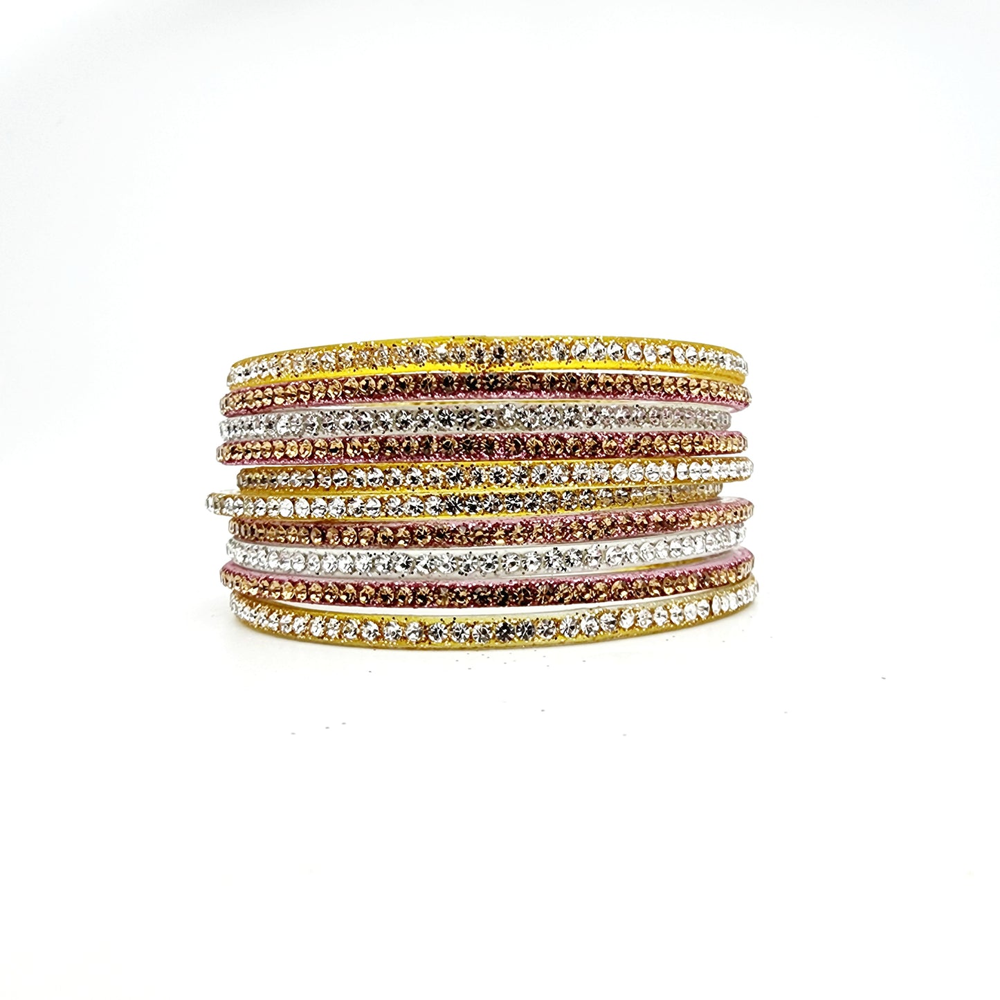 Prianka Glass Bangle Set