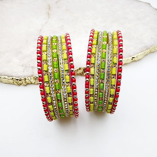 Kavita Glass Bangle Set