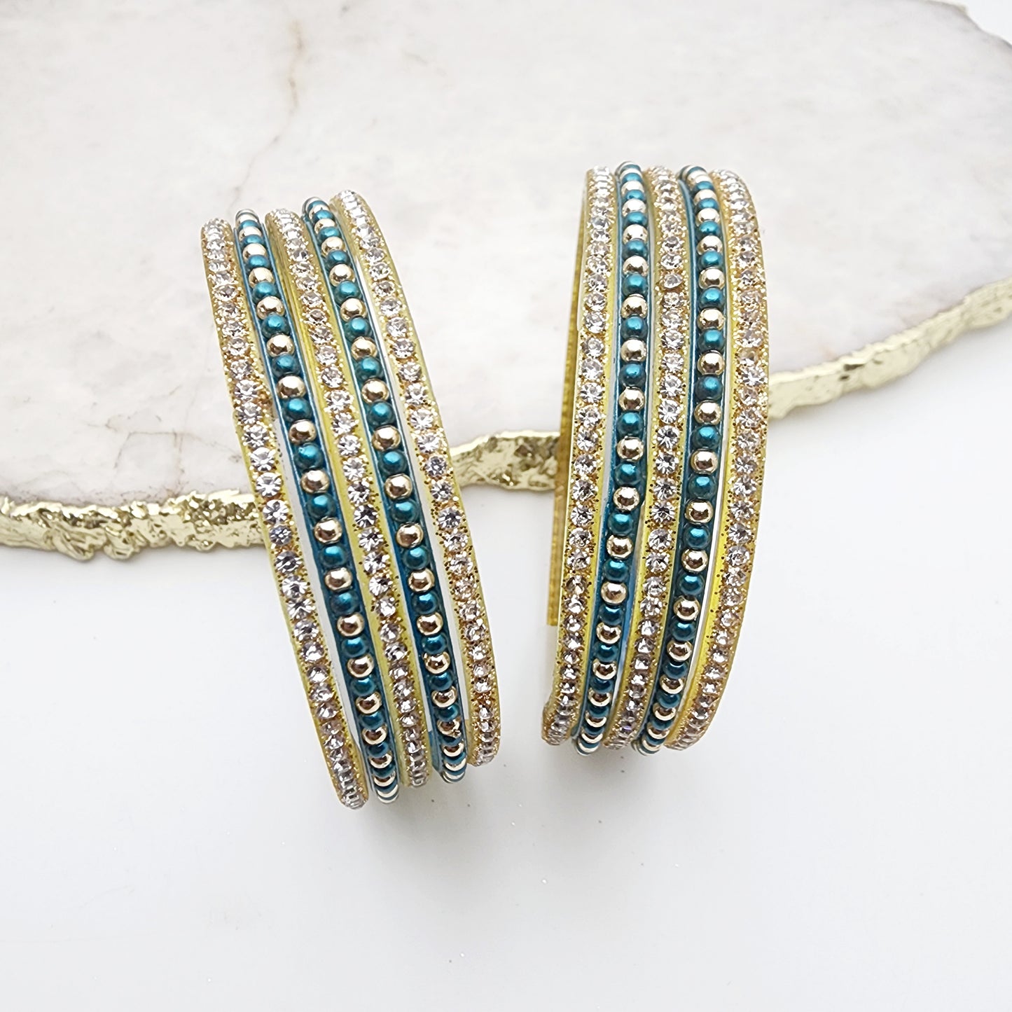 Devi Glass Bangle Set