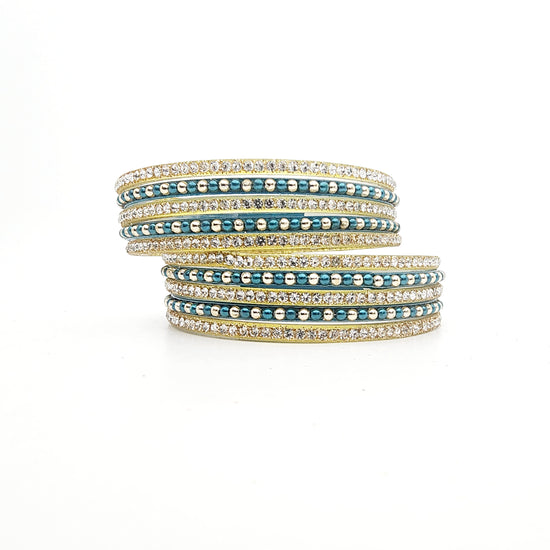 Devi Glass Bangle Set