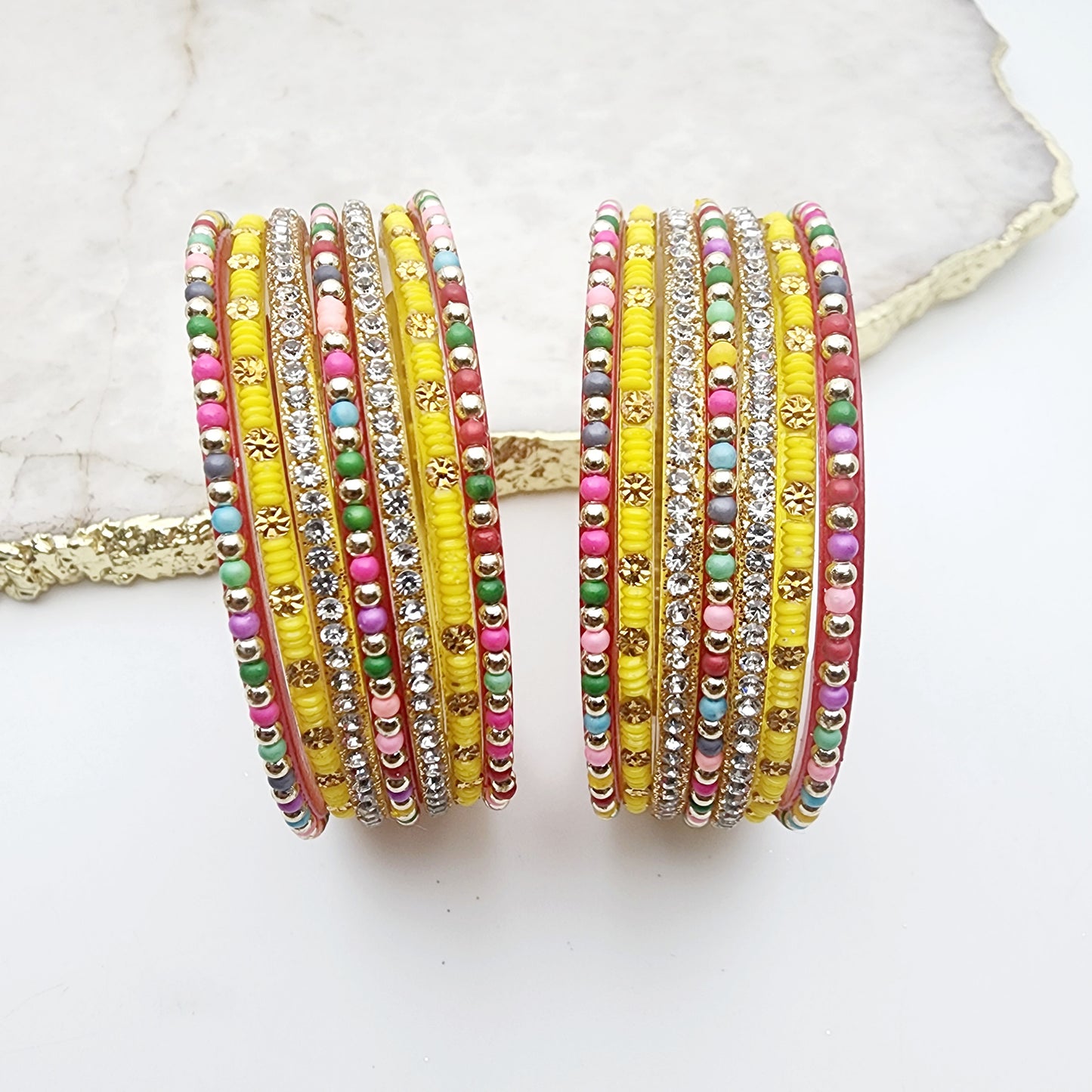 Chandan Glass Bangle Set