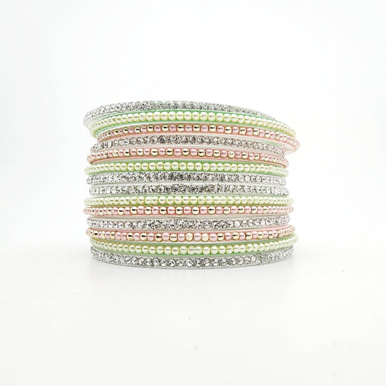 Taj Glass Bangle Set