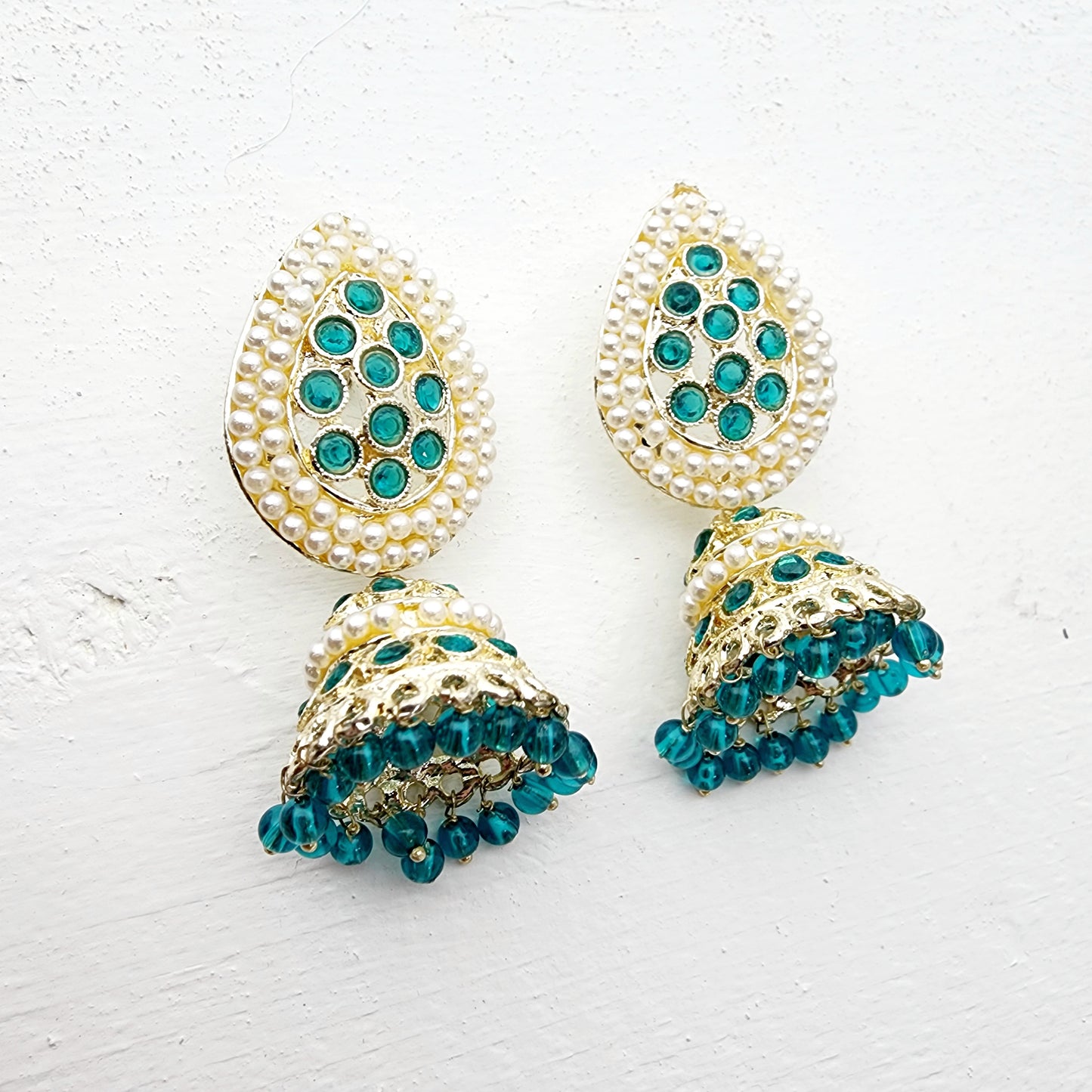 Radha Jhumka Earrings