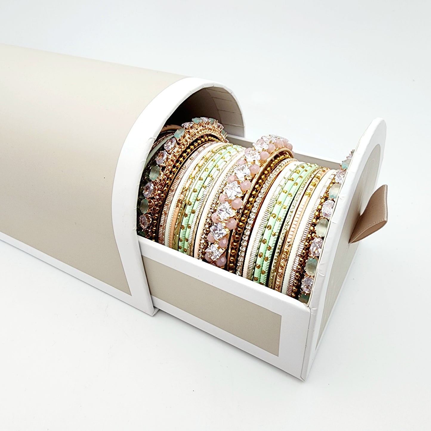 Minted Glow Banglez Chest