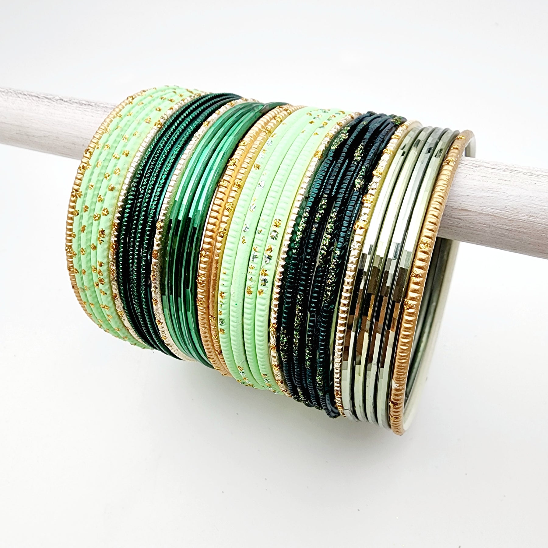 Mixed Green Accent Box