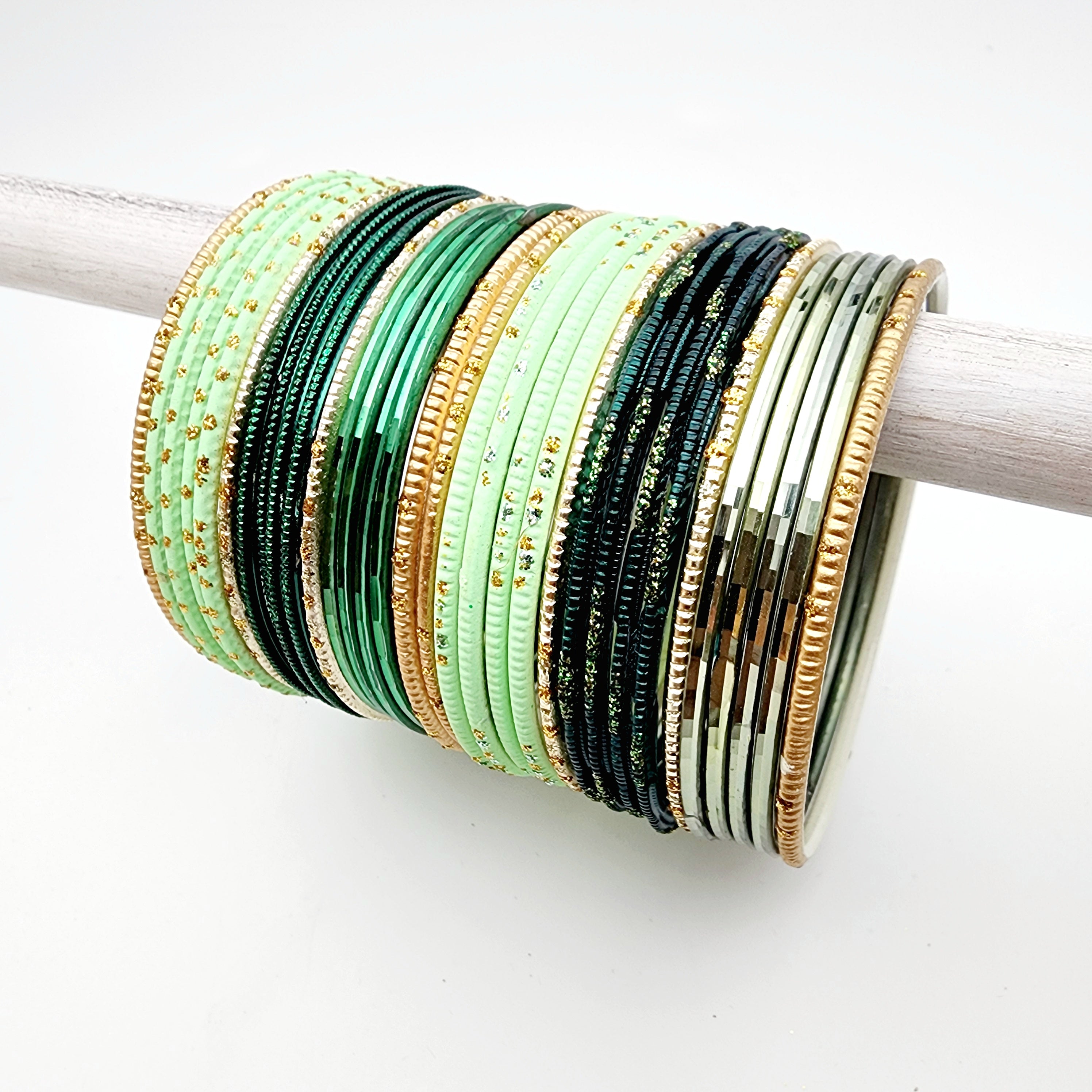 Mixed Green Accent Box