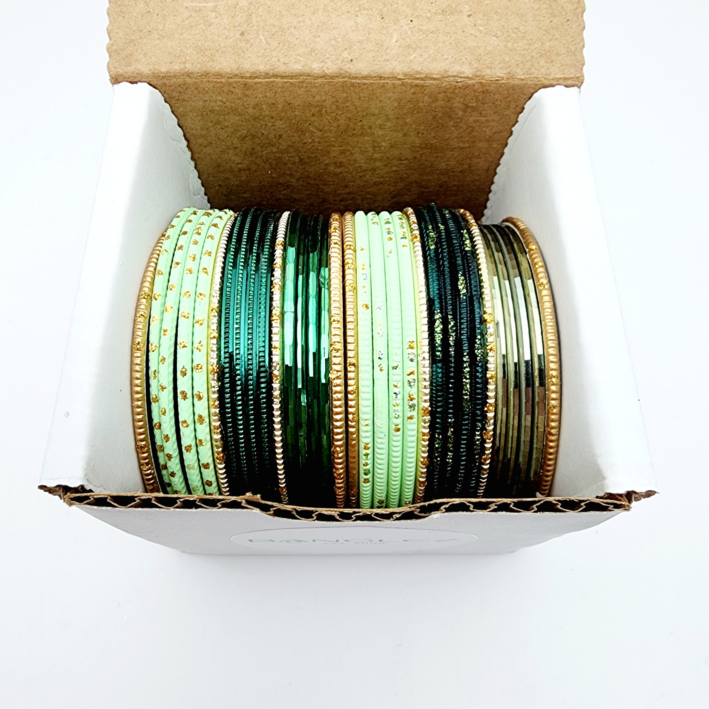 Mixed Green Accent Box