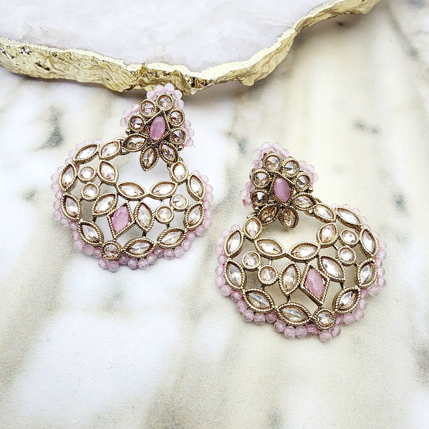 Vivian Earrings - Pink