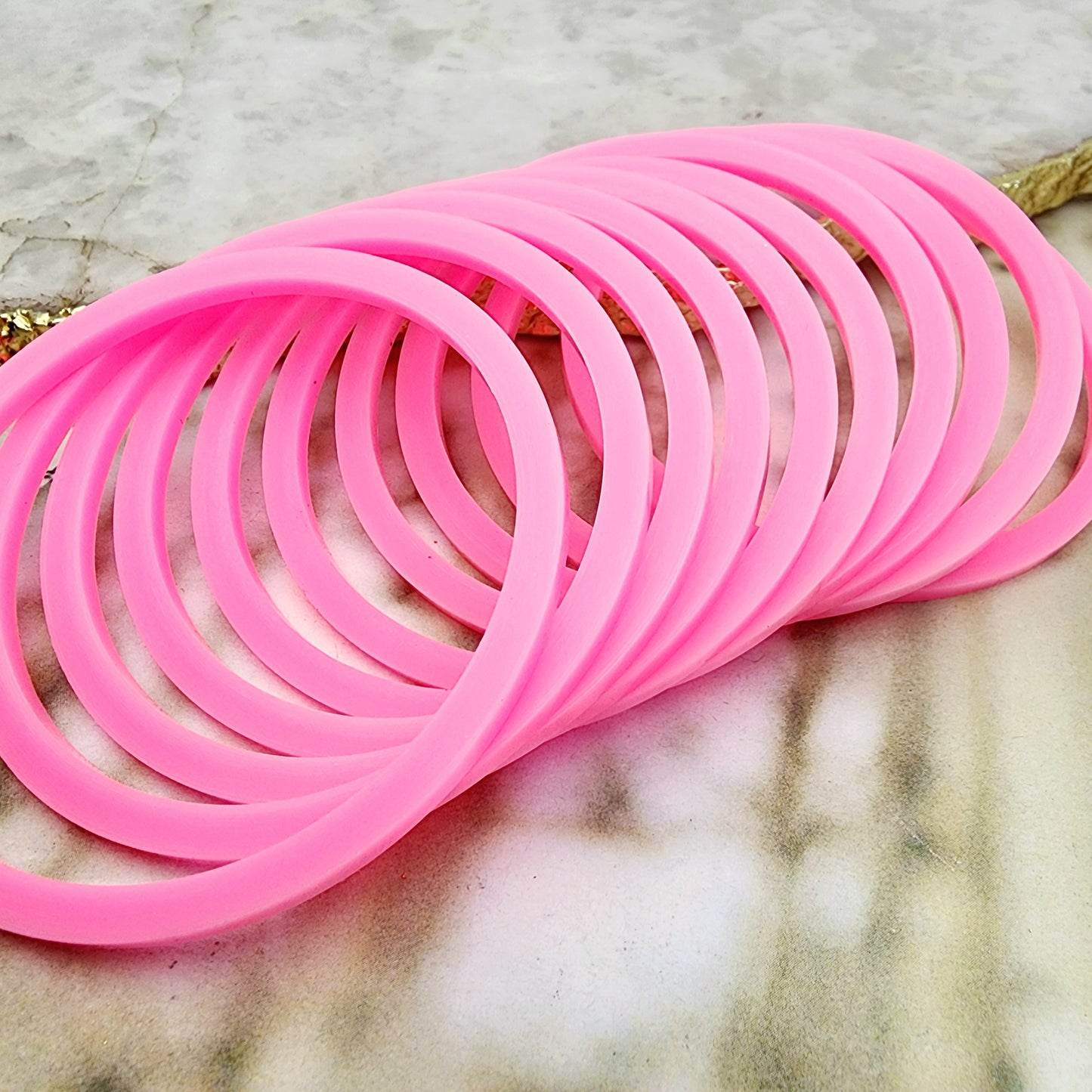 Bubblegum Pink Choora