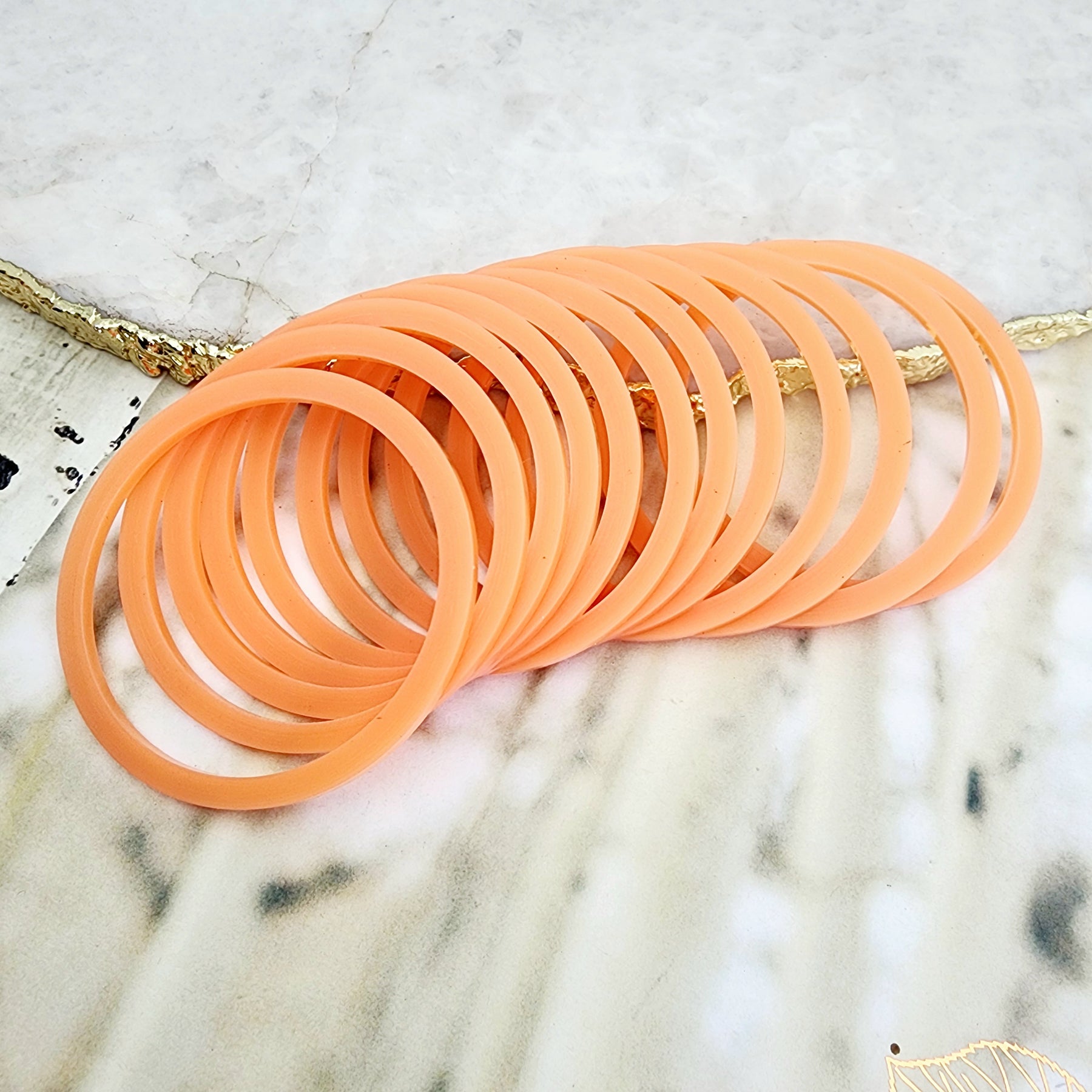 Peach Bridal Choora