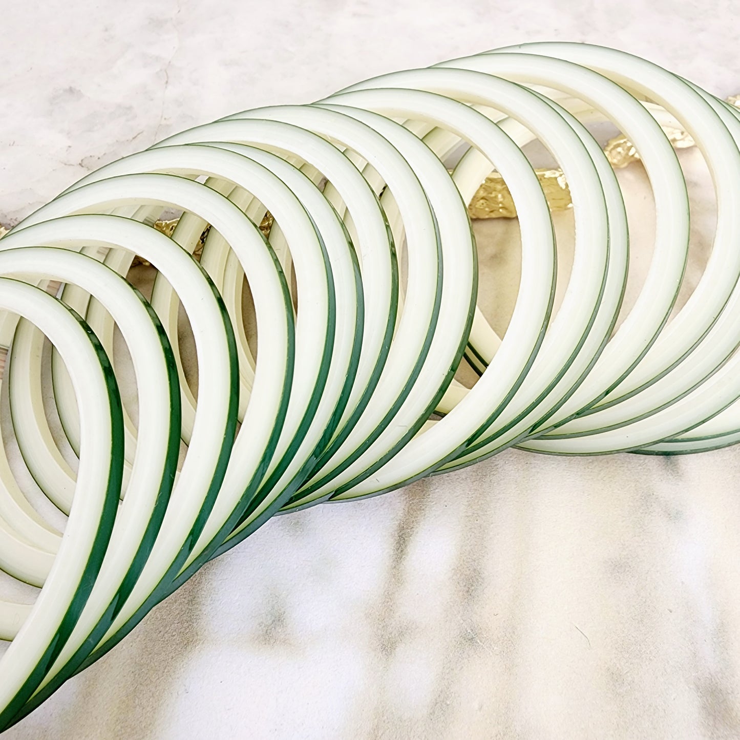 Green Bridal Choora - 4 Dozen