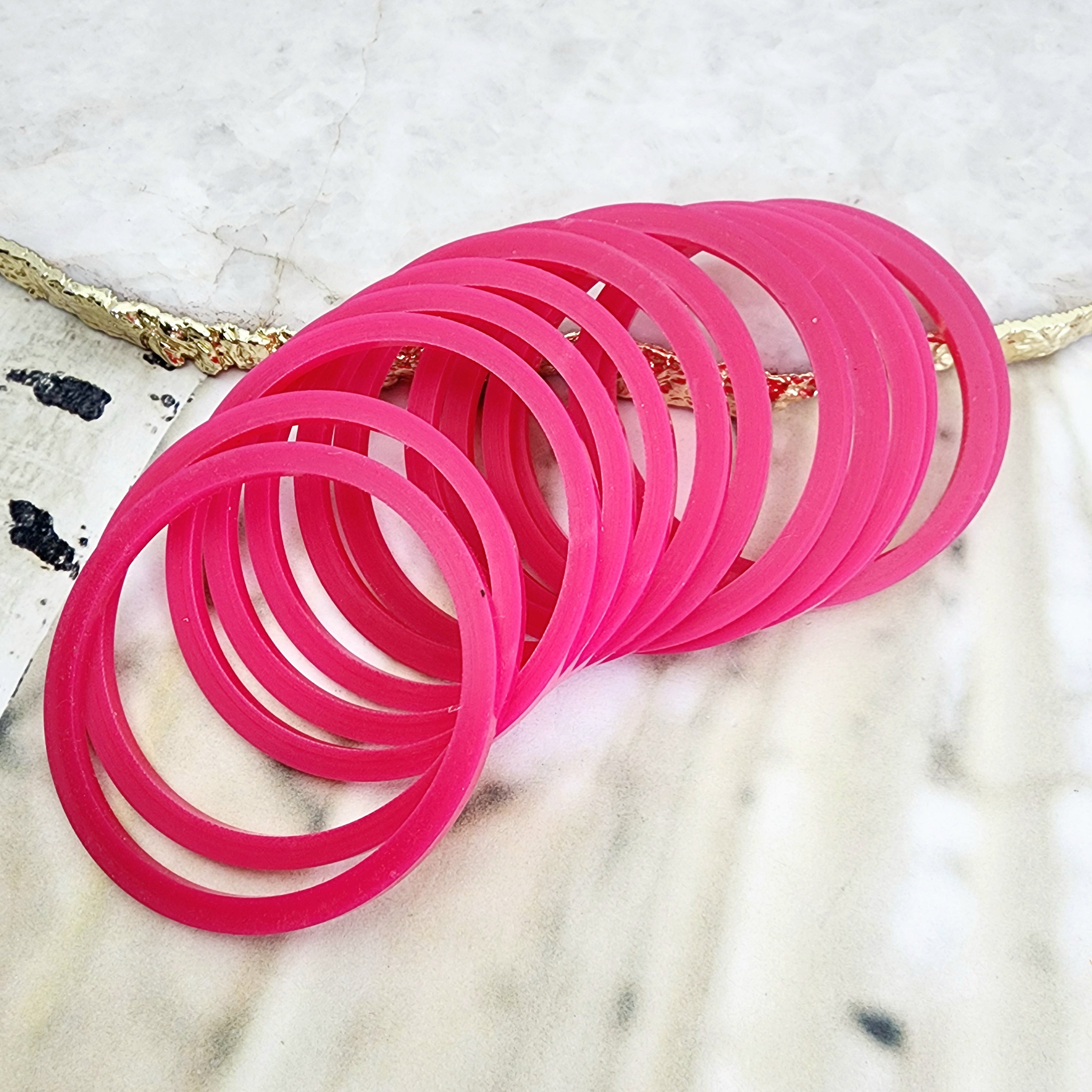 Fuchsia Bridal Choora