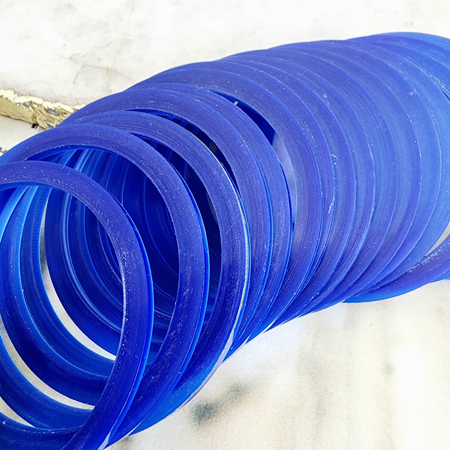 Metallic Blue - 2 Tone - 4 Dozen