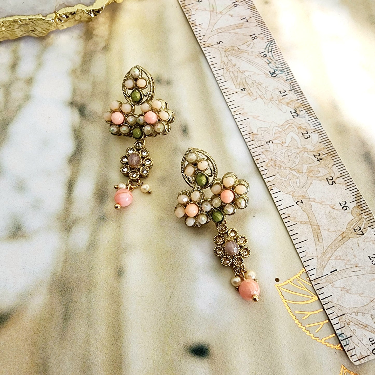 Penny Earrings + Tikka