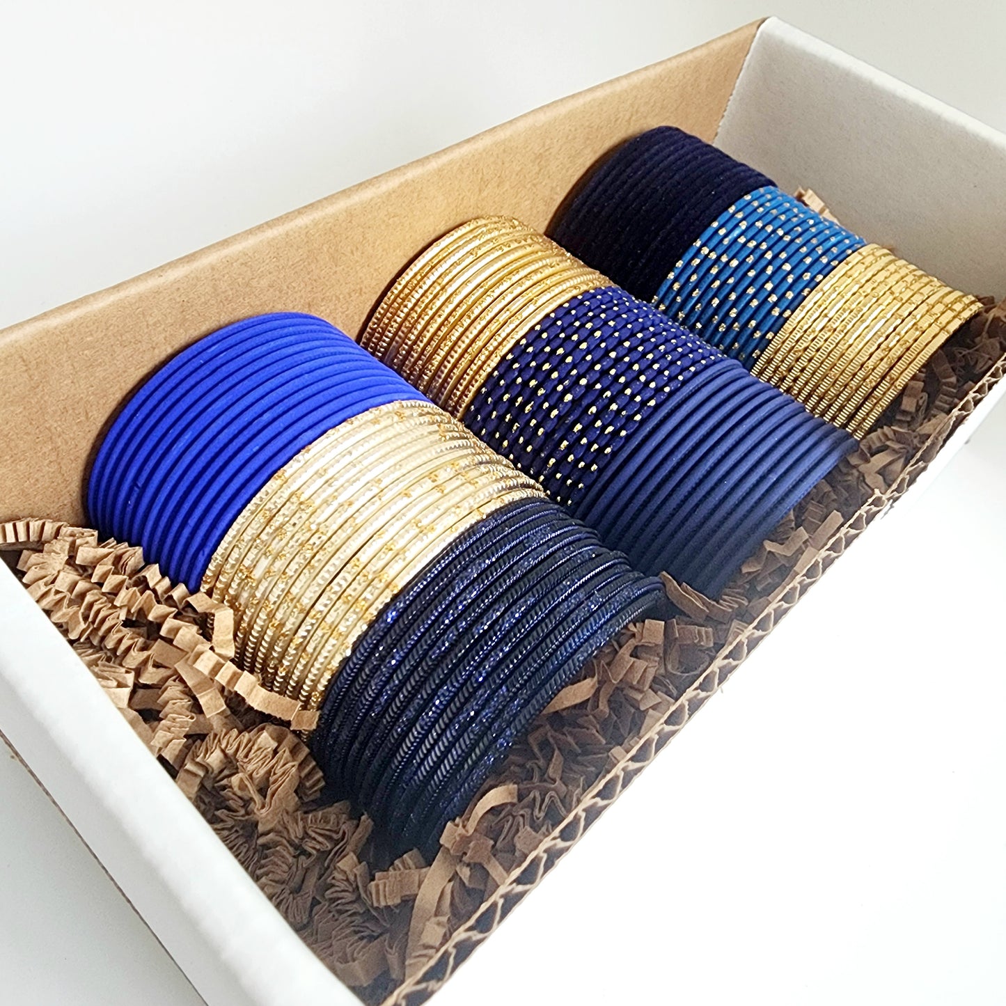 Blue Orchid Bangle Box