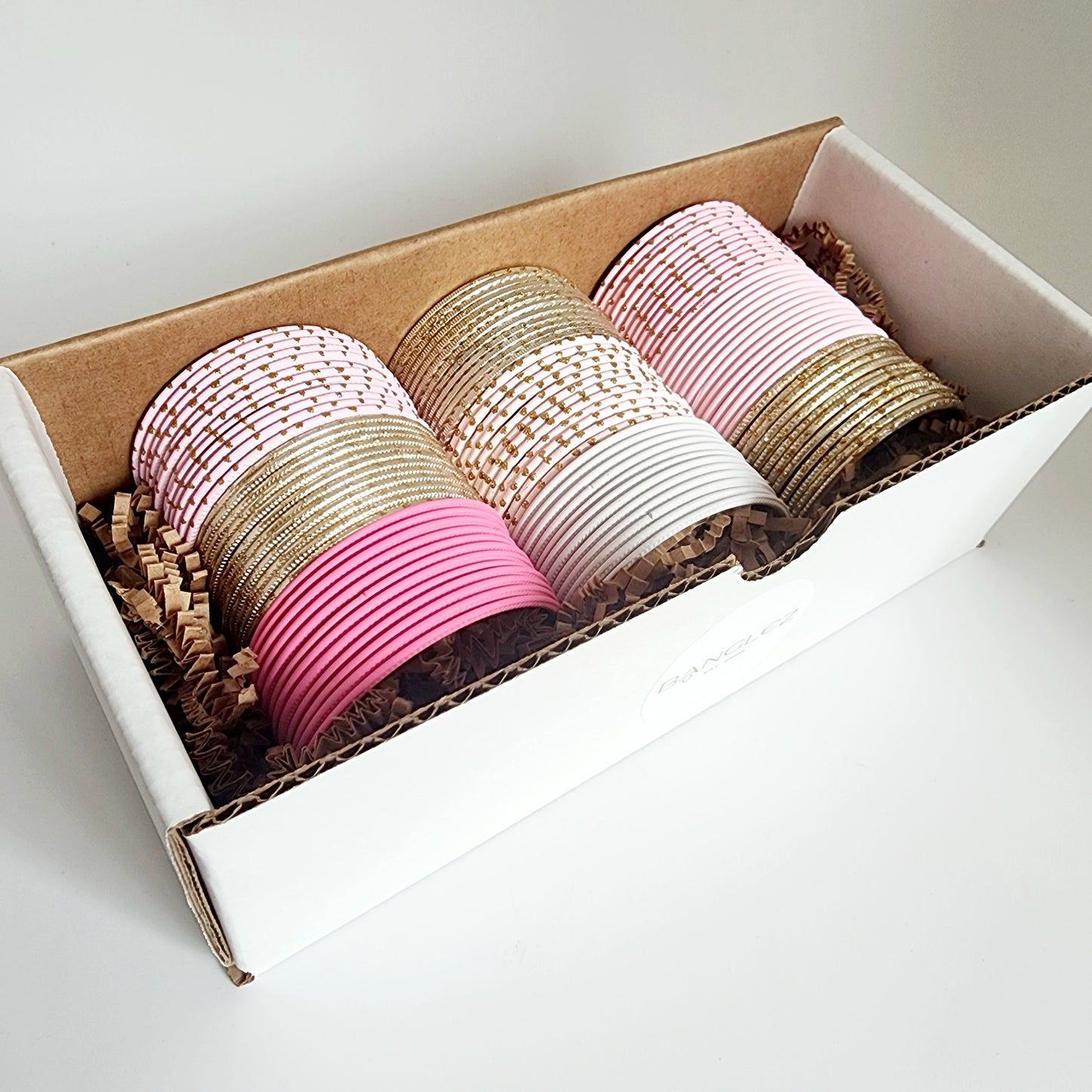 Powdery Pink Bangle Box
