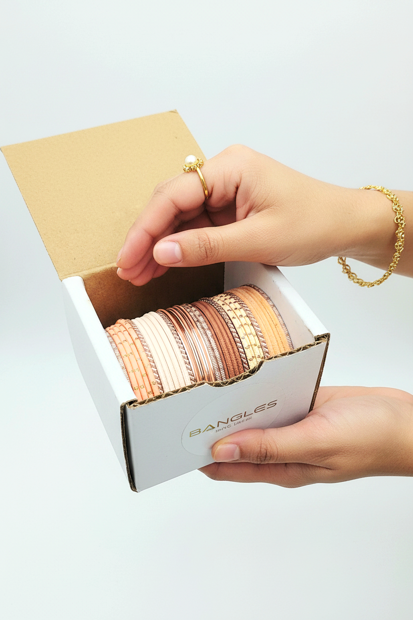 2.6 Peach Accent Box