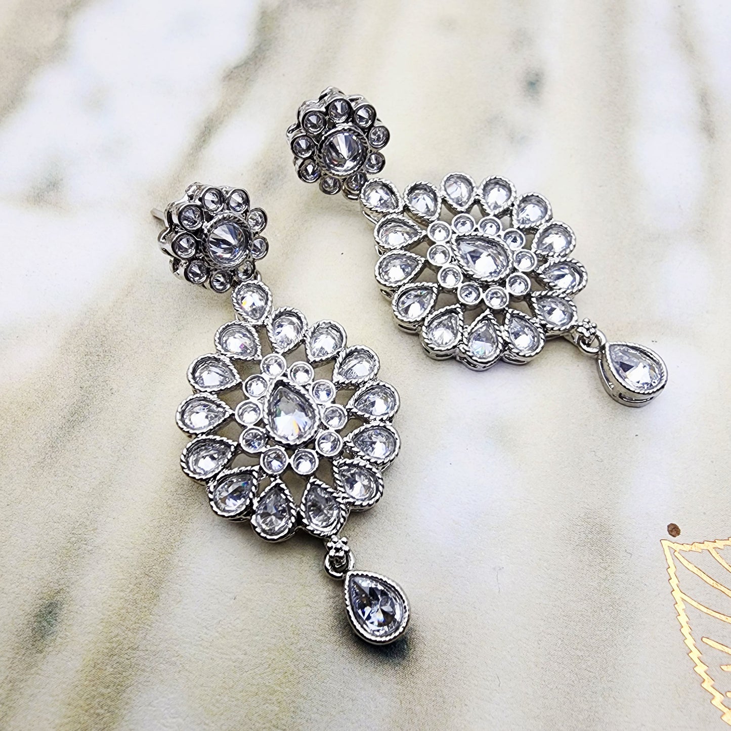 Omisha Earrings + Tikka