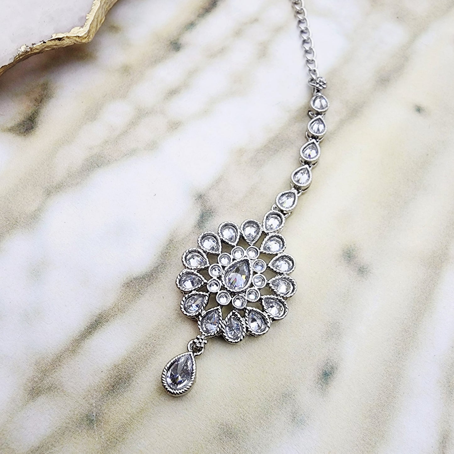 Omisha Earrings + Tikka