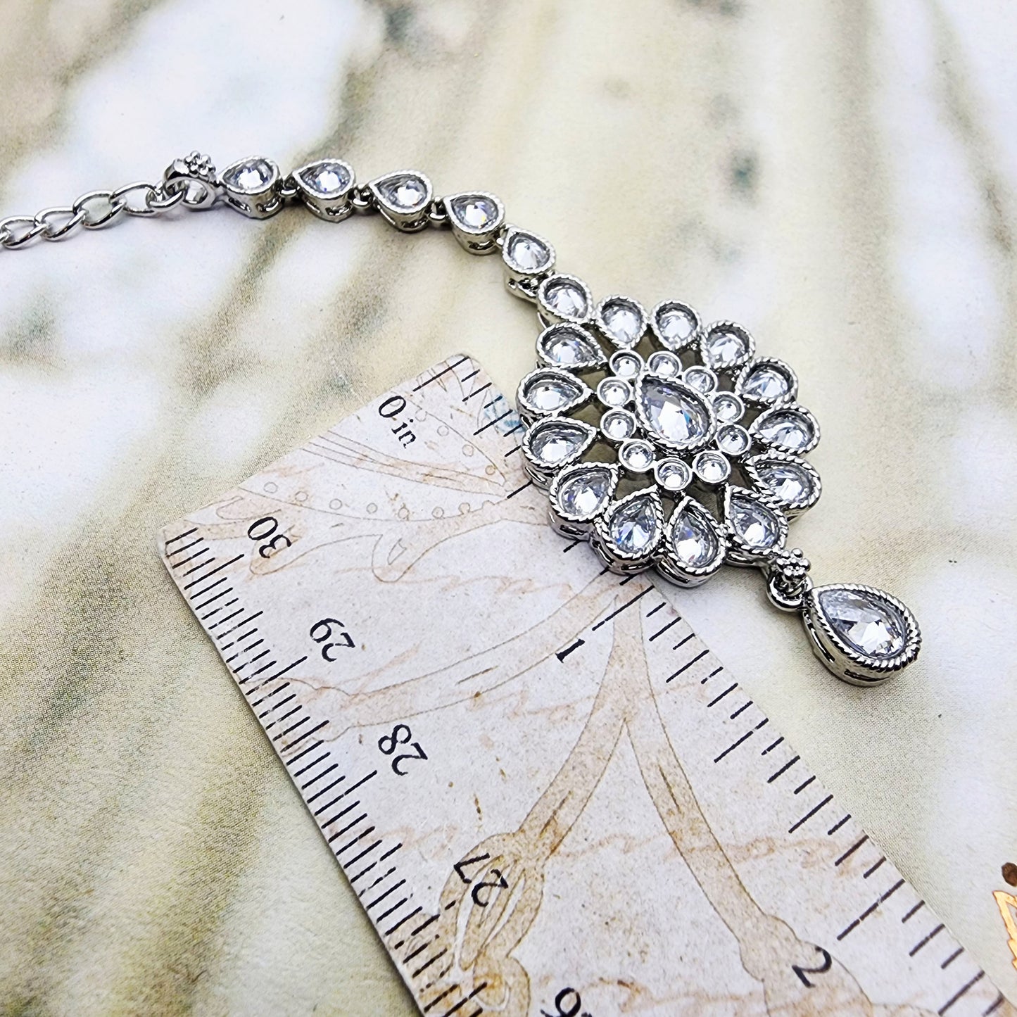 Omisha Earrings + Tikka