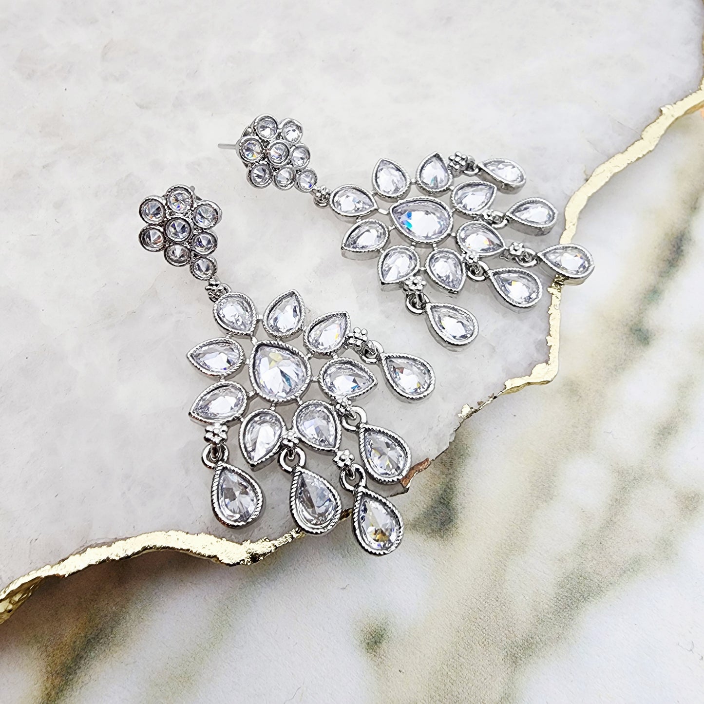 Aisha Earrings + Tikka