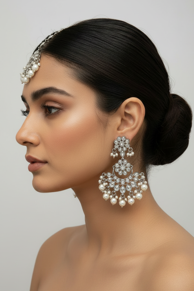 Tessa - Earrings + Tikka