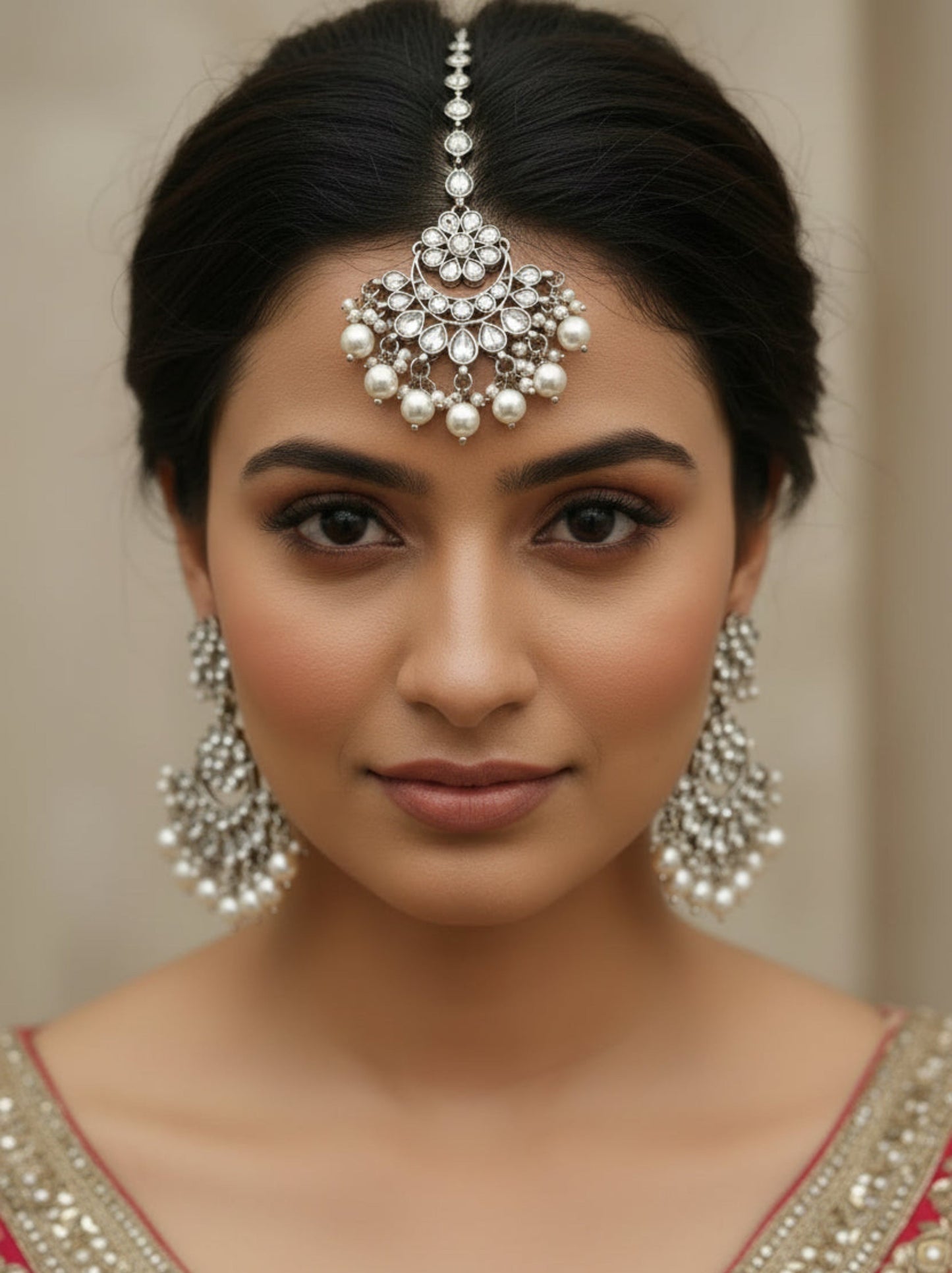 Tessa - Earrings + Tikka