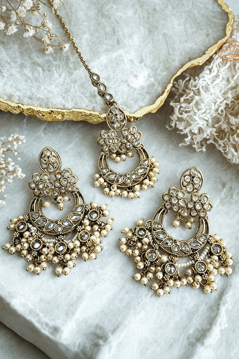 Tina Earrings + Tikka