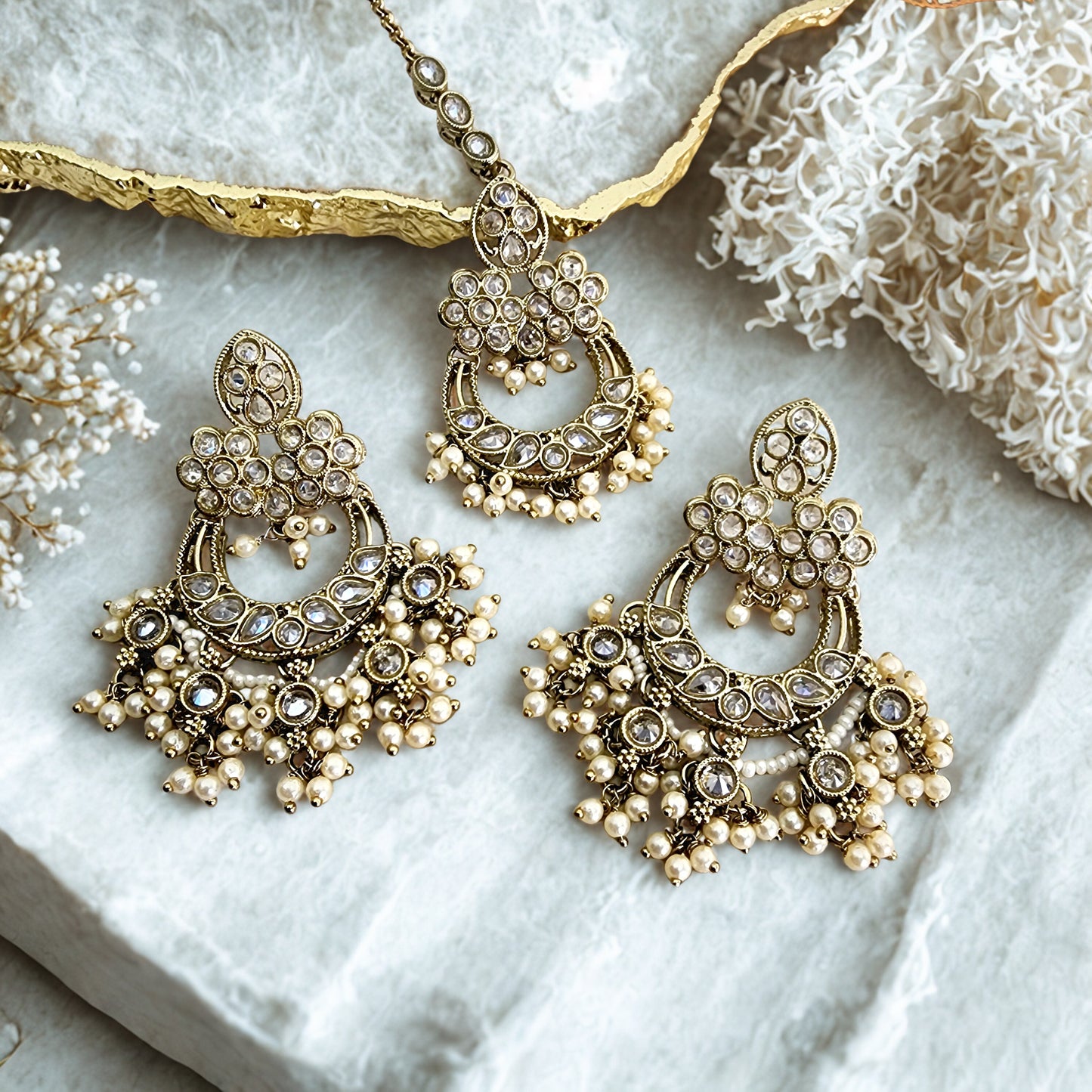 Tina Earrings + Tikka