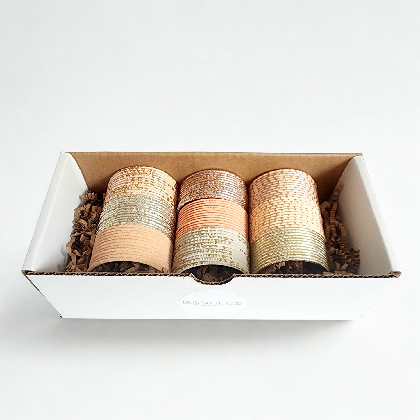 Peach Aura Bangle Box