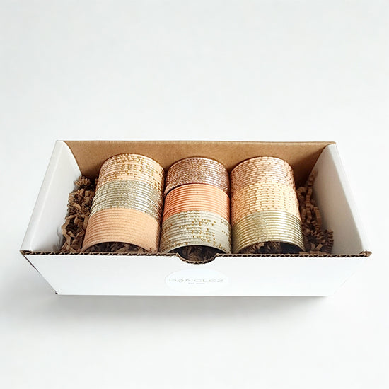 Peach Aura Bangle Box