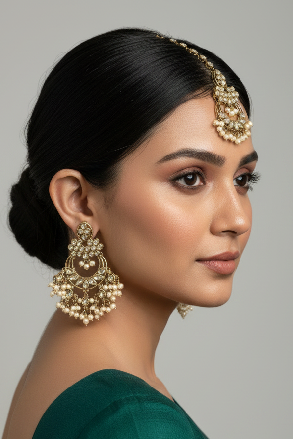 Tina Earrings + Tikka