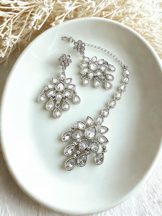 Aisha Earrings + Tikka