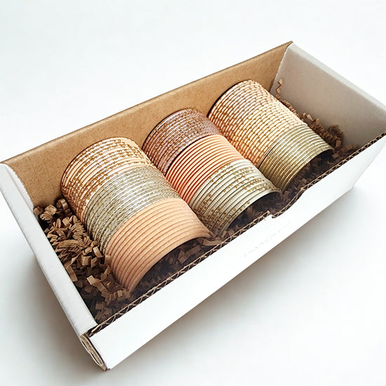 Peach Aura Bangle Box