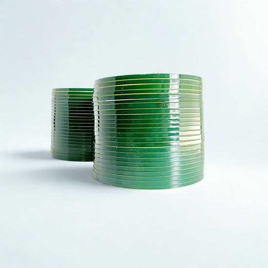 Green Bridal Choora - 4 Dozen