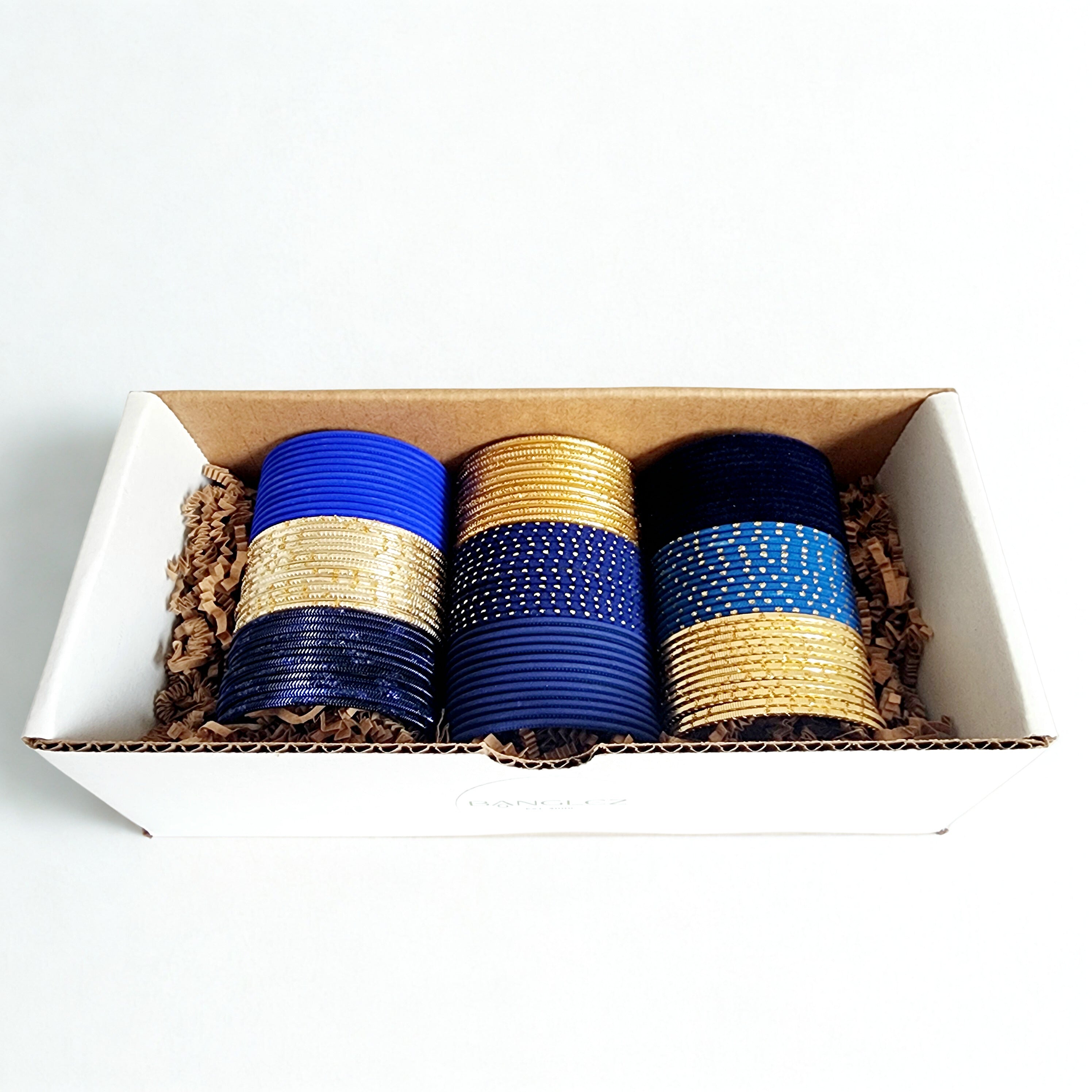 Blue Orchid Bangle Box