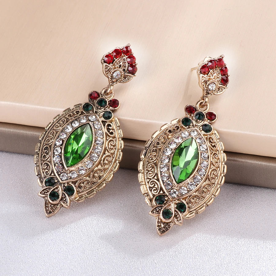 Analissa Earrings Indian Earrings , South Asian Earrings , Pakistani Earrings , Desi Earrings , Punjabi Earrings , Tamil Earrings , Indian Jewelry