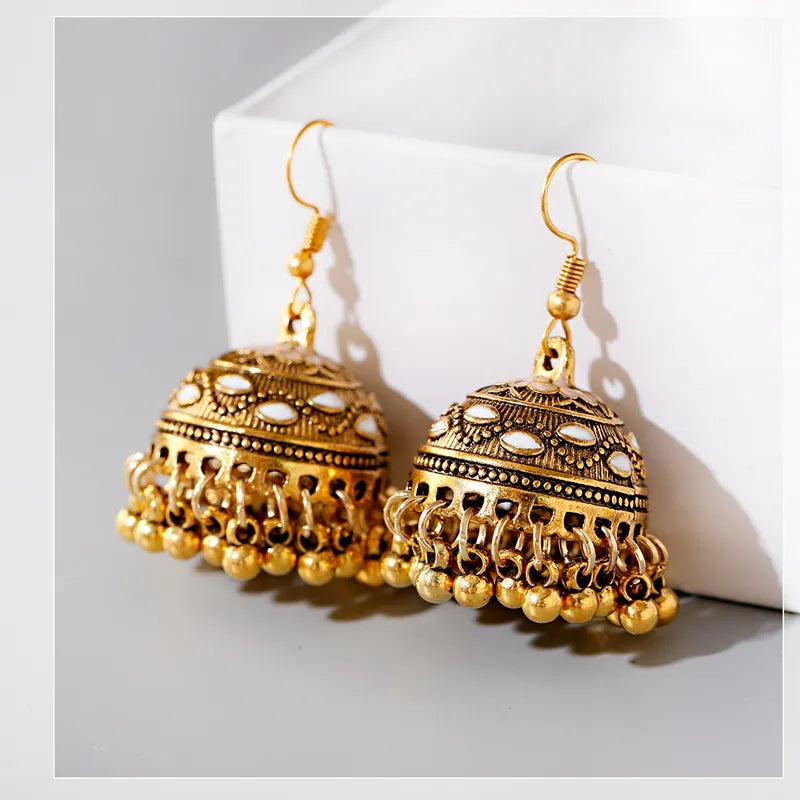 Aliya Earrings Indian Earrings , South Asian Earrings , Pakistani Earrings , Desi Earrings , Punjabi Earrings , Tamil Earrings , Indian Jewelry
