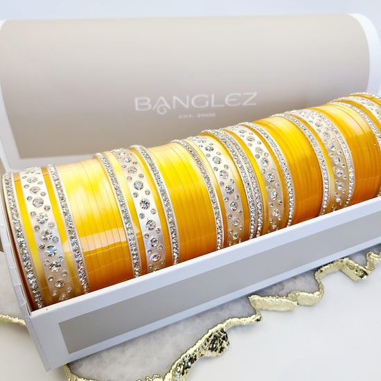 Reetu - Tangerine Banglez Chest Indian Bangles , South Asian Bangles , Pakistani Bangles , Desi Bangles , Punjabi Bangles , Tamil Bangles , Indian Jewelry