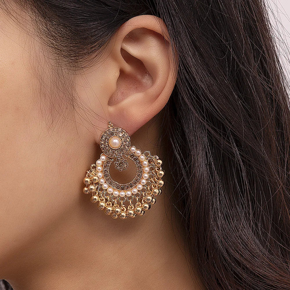 Priya Earrings Indian Earrings , South Asian Earrings , Pakistani Earrings , Desi Earrings , Punjabi Earrings , Tamil Earrings , Indian Jewelry