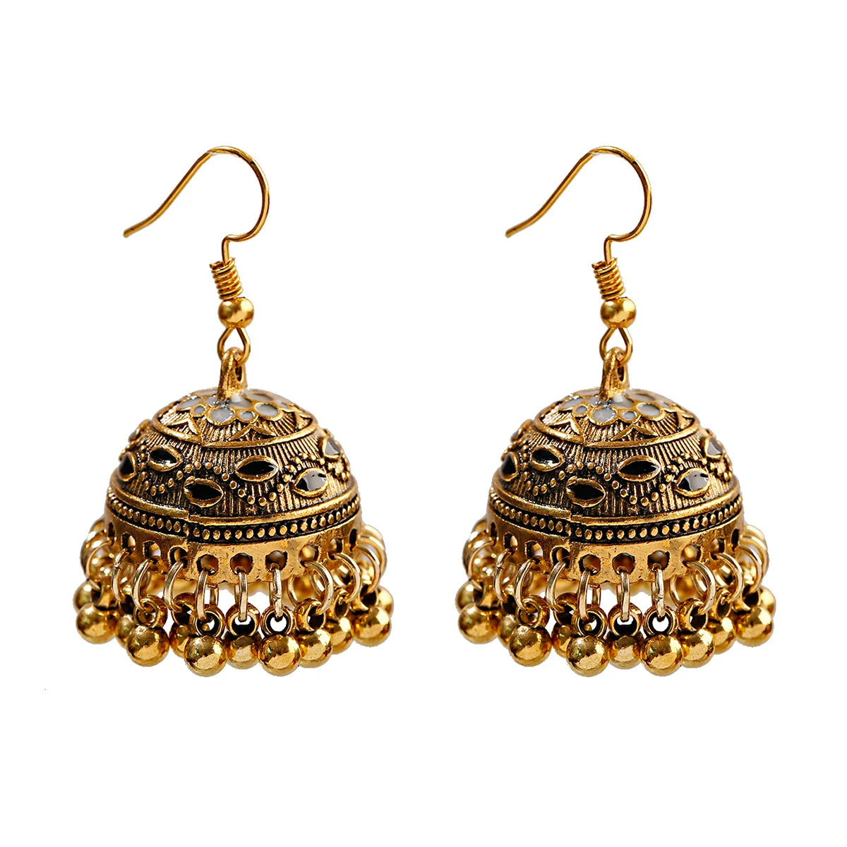 Aliya Earrings Indian Earrings , South Asian Earrings , Pakistani Earrings , Desi Earrings , Punjabi Earrings , Tamil Earrings , Indian Jewelry