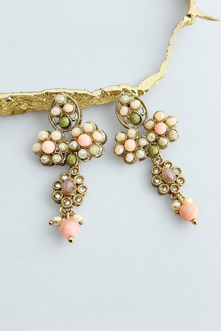 Preeti Earrings + Tikka