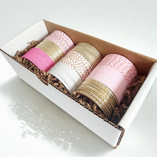 Powdery Pink Bangle Box