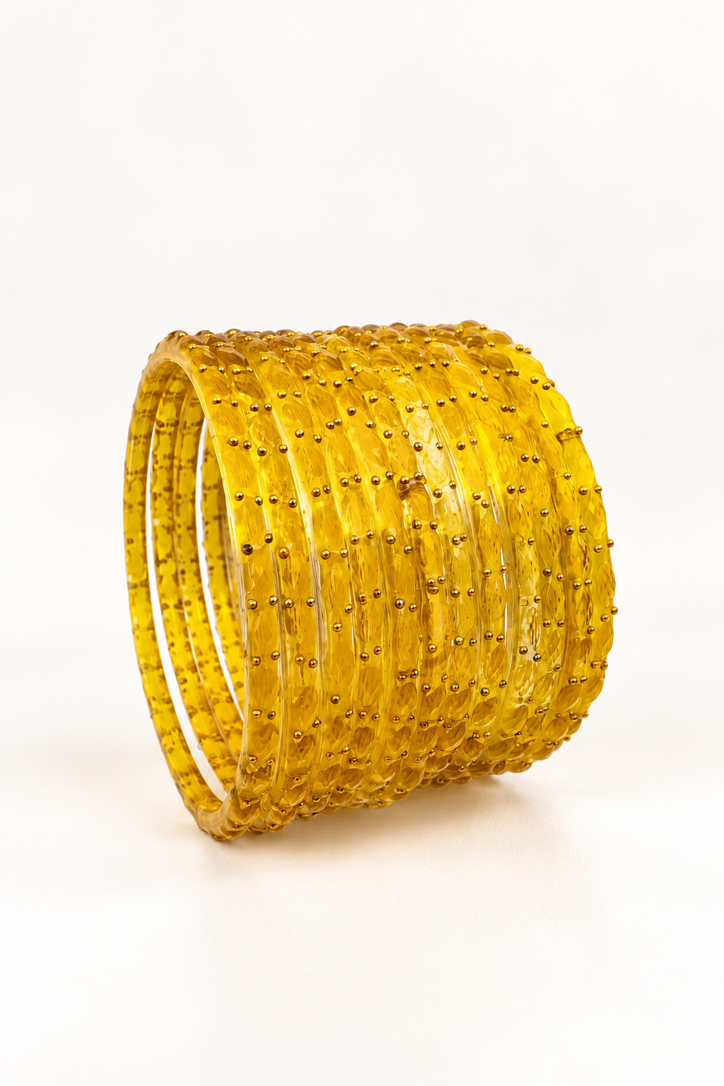 Mustard - Glass Bangles