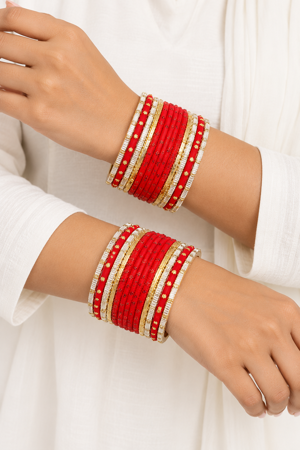 Chandra Bangle Set