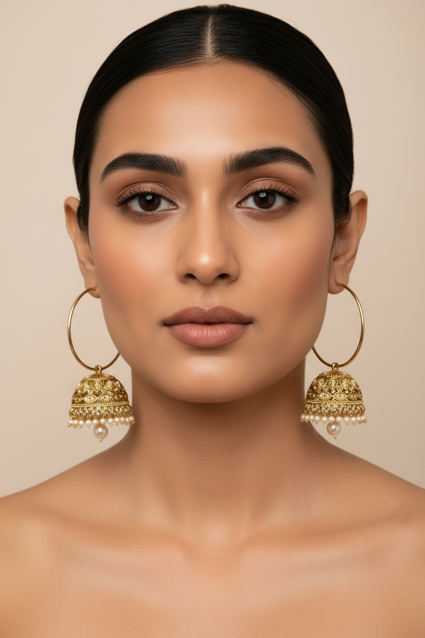 Deepa Jhumka Earrings