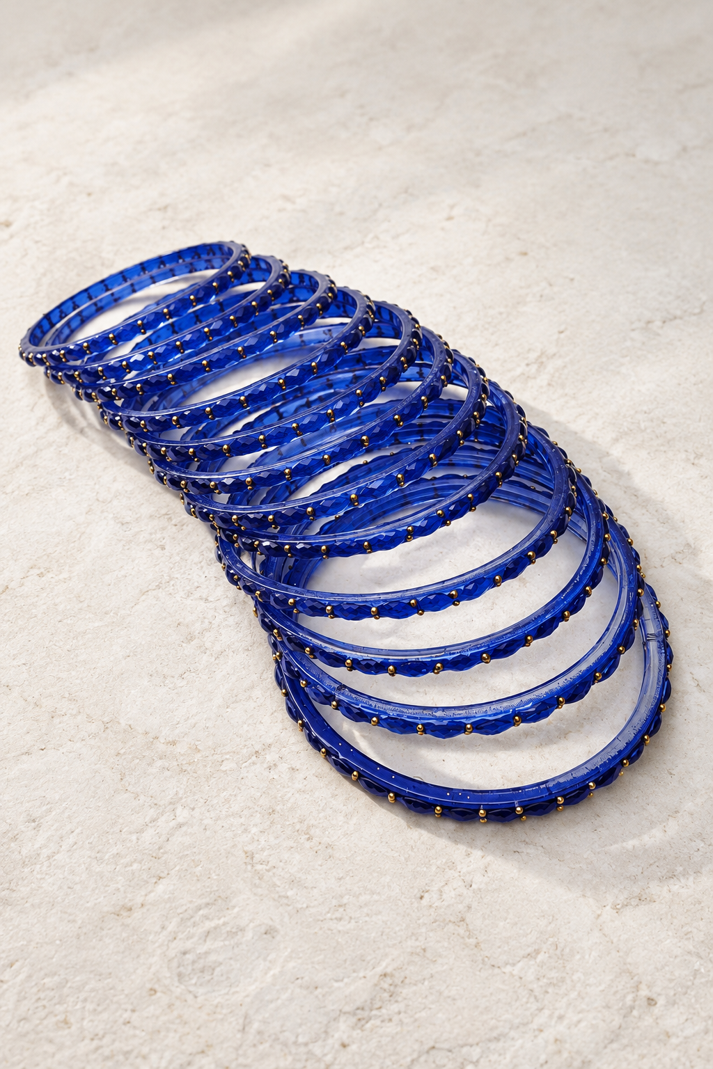 Royal Blue - Glass Bangles