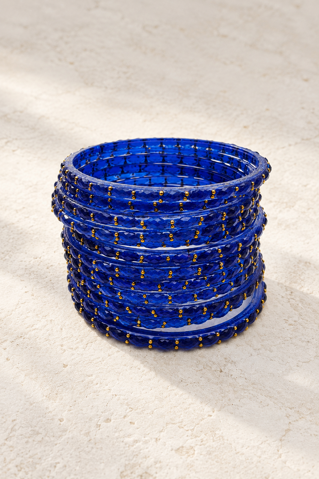 Royal Blue - Glass Bangles
